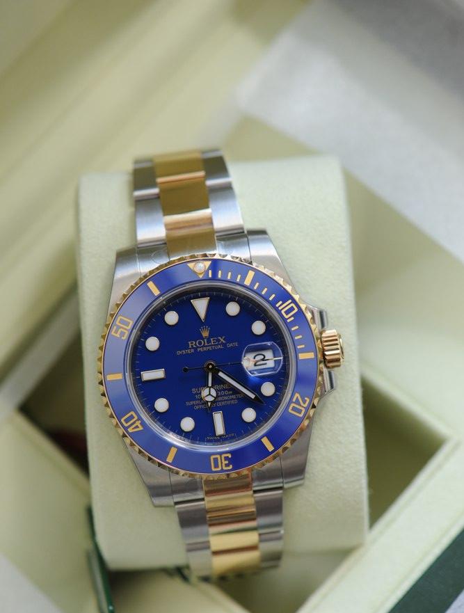 Rolex Submariner 116613 Latest model blue
